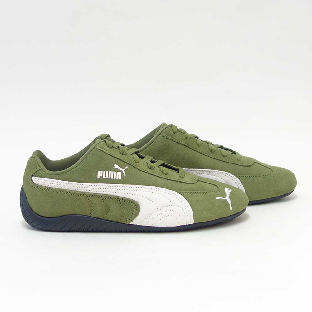 プーマPUMAスピードキャットOG39884666OliveGreen-PUMABlack（メンズ）スエード天然皮革ローカットスニーカーストリートカジュアル「靴」