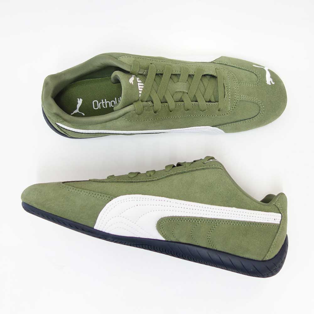 プーマPUMAスピードキャットOG39884666OliveGreen-PUMABlack（メンズ）スエード天然皮革ローカットスニーカーストリートカジュアル「靴」