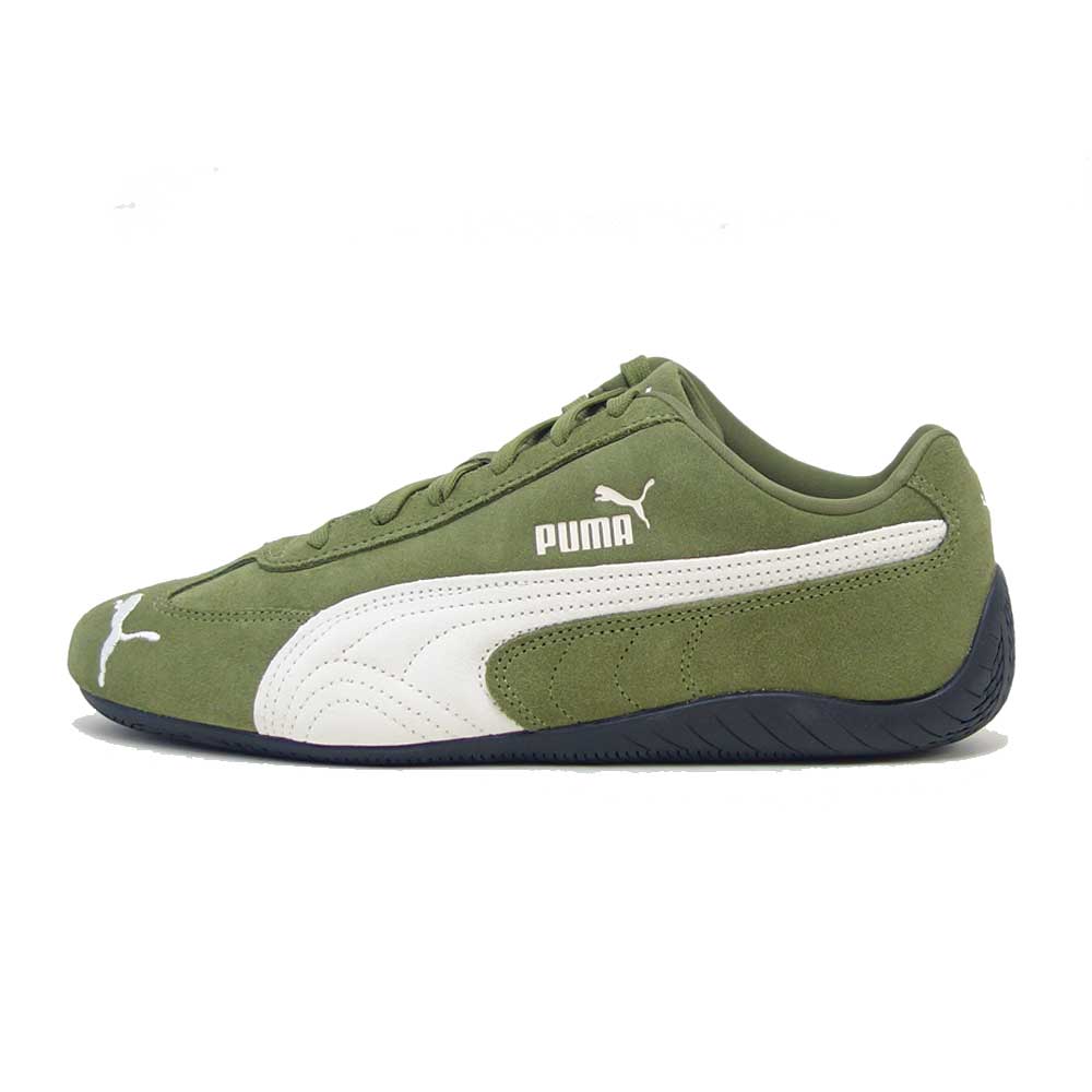 プーマ PUMA スピードキャット OG  39884666 Olive Green-PUMA Black（メンズ）スエード 天然皮革 ローカット スニーカー ストリート カジュアル「靴」