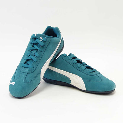 プーマPUMAスピードキャットOG39884667EmeraldIce-PUMABlack（レディース）スエード天然皮革ローカットスニーカーストリートカジュアル「靴」
