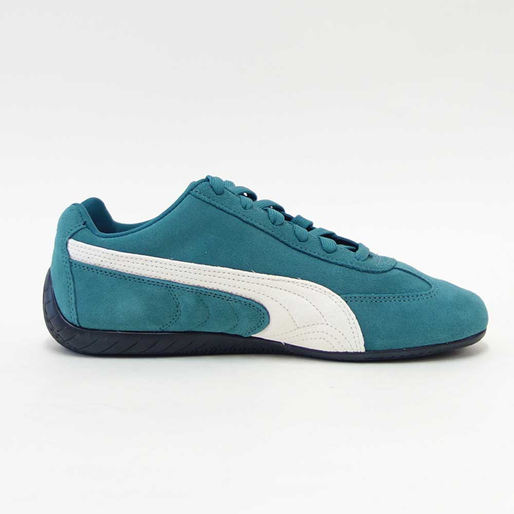 プーマPUMAスピードキャットOG39884667EmeraldIce-PUMABlack（レディース）スエード天然皮革ローカットスニーカーストリートカジュアル「靴」