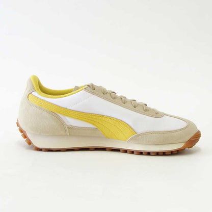プーマPUMAイージーライダーVINTAGE39902851AlpineSnow-DazzlingYellow（ユニセックス）レザーローカットウォーキング「靴」