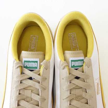 プーマPUMAイージーライダーVINTAGE39902851AlpineSnow-DazzlingYellow（ユニセックス）レザーローカットウォーキング「靴」
