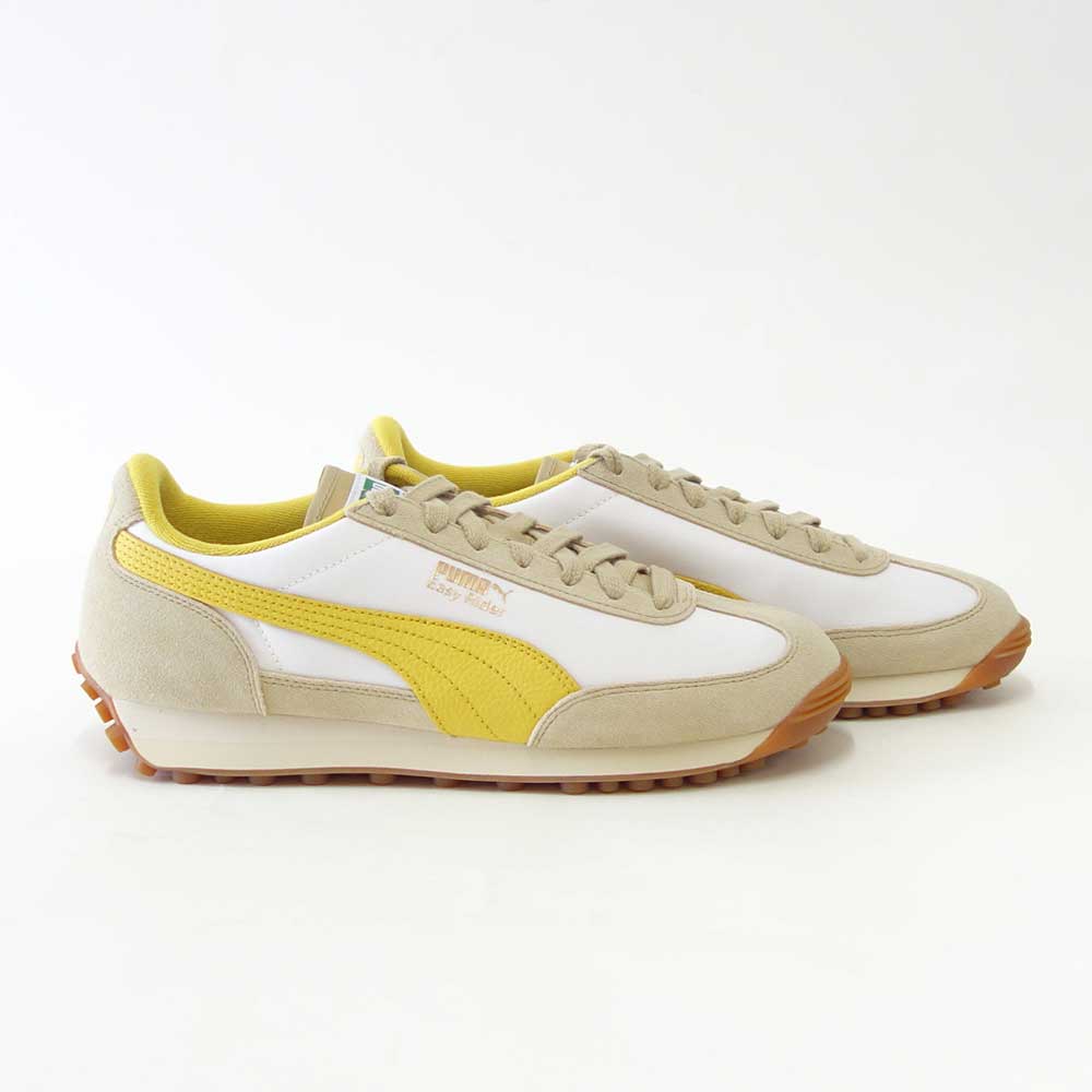 プーマPUMAイージーライダーVINTAGE39902851AlpineSnow-DazzlingYellow（ユニセックス）レザーローカットウォーキング「靴」