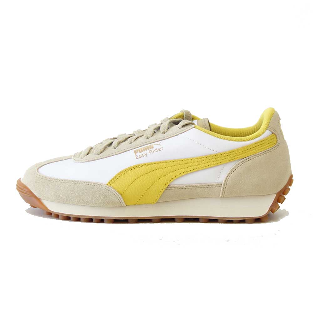 プーマ PUMA イージーライダー VINTAGE 39902851 Alpine Snow-Dazzling Yellow（ユニセックス）レザー ローカット ウォーキング「靴」