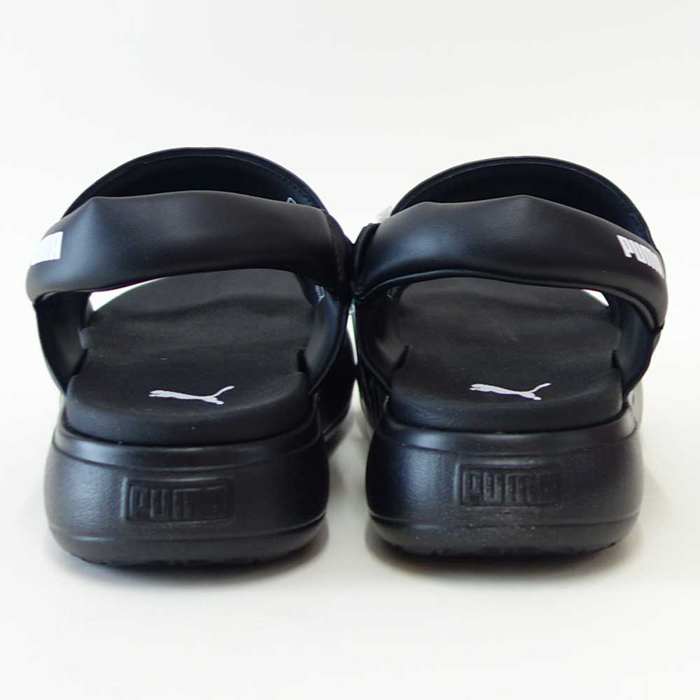 プーマPUMAウィメンズマユパフィーサンダル39945102PumaBlack（レディース）厚底スポーツサンダル「靴」