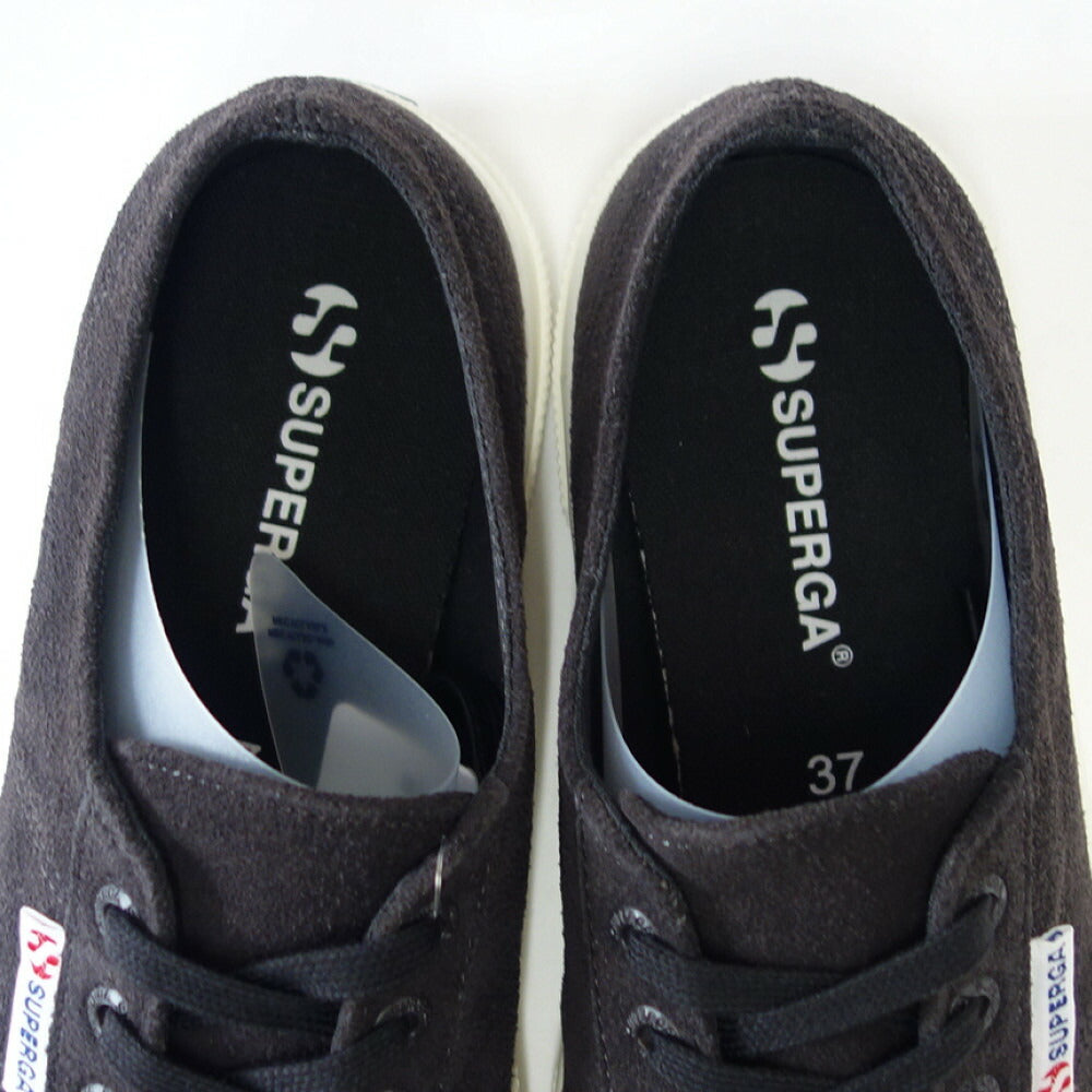 スペルガ SUPERGA 2750 SUEDE（ユニセックス）BLACK BRISTOL-FAVORIO (3a111e6wai5)  風合いの良い天然皮革スニーカー スエード 「靴」