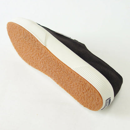 スペルガ SUPERGA 2750 SUEDE（ユニセックス）BLACK BRISTOL-FAVORIO (3a111e6wai5)  風合いの良い天然皮革スニーカー スエード 「靴」