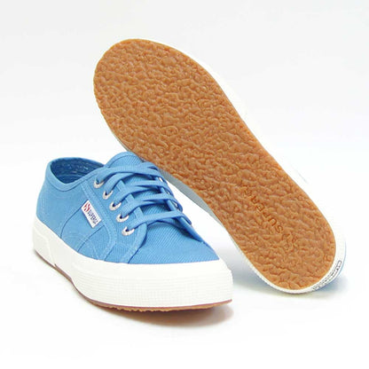 【SALE 30%OFF】 スペルガ SUPERGA 2750-COTU CLASSIC（ユニセックス）BLUE LT CYANEUS-F AVORIO_ANP  (3s000010anp)  ナチュラルなキャンバススニーカー  「靴」