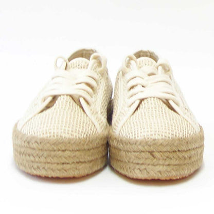 【SALE 30%OFF】 スペルガ SUPERGA 2730 ROPE ORGANIC MACRAME（レディース）BEIGE RAW  (3s31223wa00)  オーガニックロープで編み込んだスニーカー  ジュートスニーカー  「靴」