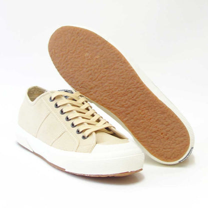 【SALE 20%OFF】 スペルガ SUPERGA 2390-MILITARY 7 EYELETS（メンズ）ベージュ (3s7112xwahk)  ナチュラル キャンバススニーカー ミリタリー 「靴」