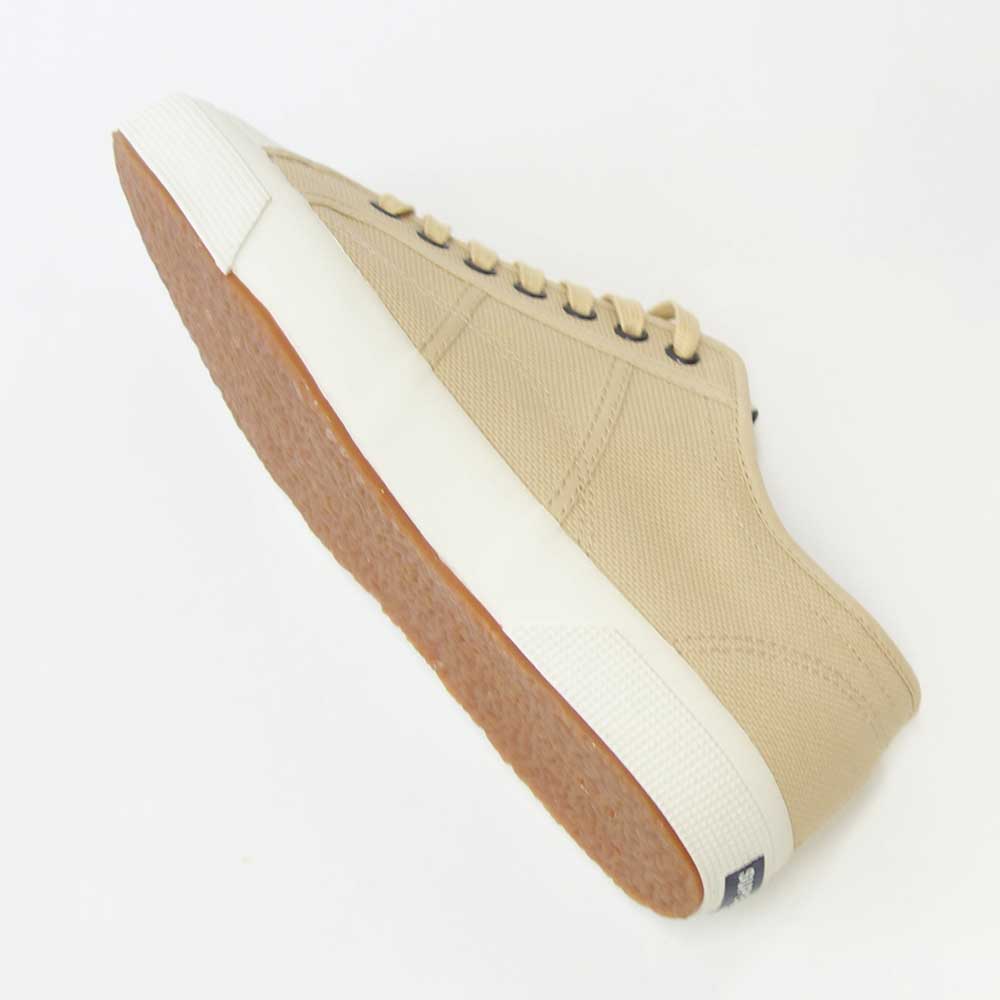 【SALE 20%OFF】 スペルガ SUPERGA 2390-MILITARY 7 EYELETS（メンズ）ベージュ (3s7112xwahk)  ナチュラル キャンバススニーカー ミリタリー 「靴」