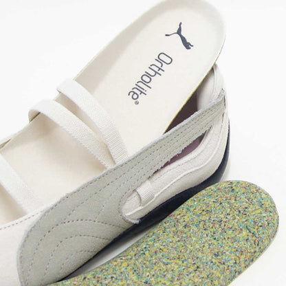 プーマPUMAスピードキャットBALLETSD40128708AlpineSnow-PUMABlack（レディース）スエード天然皮革バレエシューズスニーカー「靴」