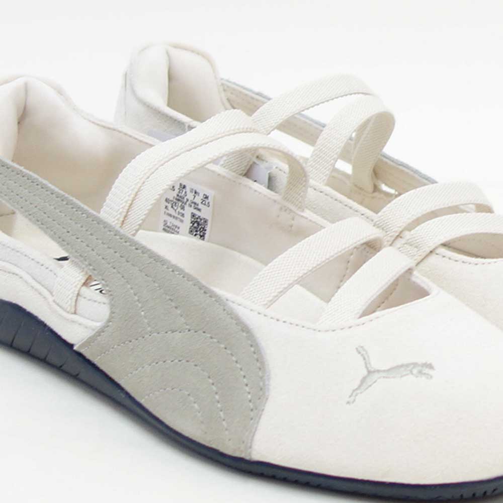 プーマPUMAスピードキャットBALLETSD40128708AlpineSnow-PUMABlack（レディース）スエード天然皮革バレエシューズスニーカー「靴」