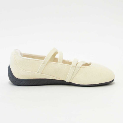 プーマPUMAスピードキャットBALLETSD40128715CreamyVanilla-Gum（レディース）スエード天然皮革バレエシューズスニーカー「靴」