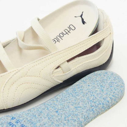 プーマPUMAスピードキャットBALLETSD40128715CreamyVanilla-Gum（レディース）スエード天然皮革バレエシューズスニーカー「靴」