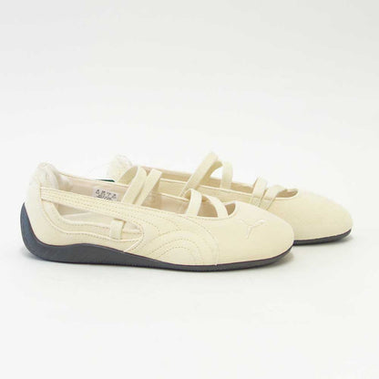 プーマPUMAスピードキャットBALLETSD40128715CreamyVanilla-Gum（レディース）スエード天然皮革バレエシューズスニーカー「靴」
