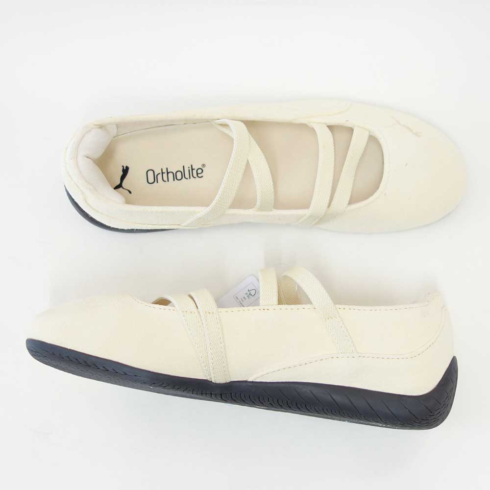 プーマPUMAスピードキャットBALLETSD40128715CreamyVanilla-Gum（レディース）スエード天然皮革バレエシューズスニーカー「靴」