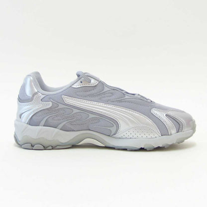 プーマPUMAユニセックスインへイルメタリックスニーカー40178001GlacialGray-TeamSilverローカットスニーカーウォーキング「靴」
