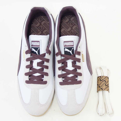 プーマPUMAアリゾナレトロ40235315PumaWhite-RichCocoa（メンズ）スエード天然皮革ローカットスニーカーストリートカジュアル「靴」