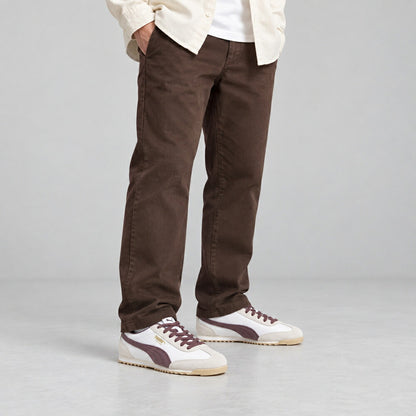 プーマPUMAアリゾナレトロ40235315PumaWhite-RichCocoa（メンズ）スエード天然皮革ローカットスニーカーストリートカジュアル「靴」
