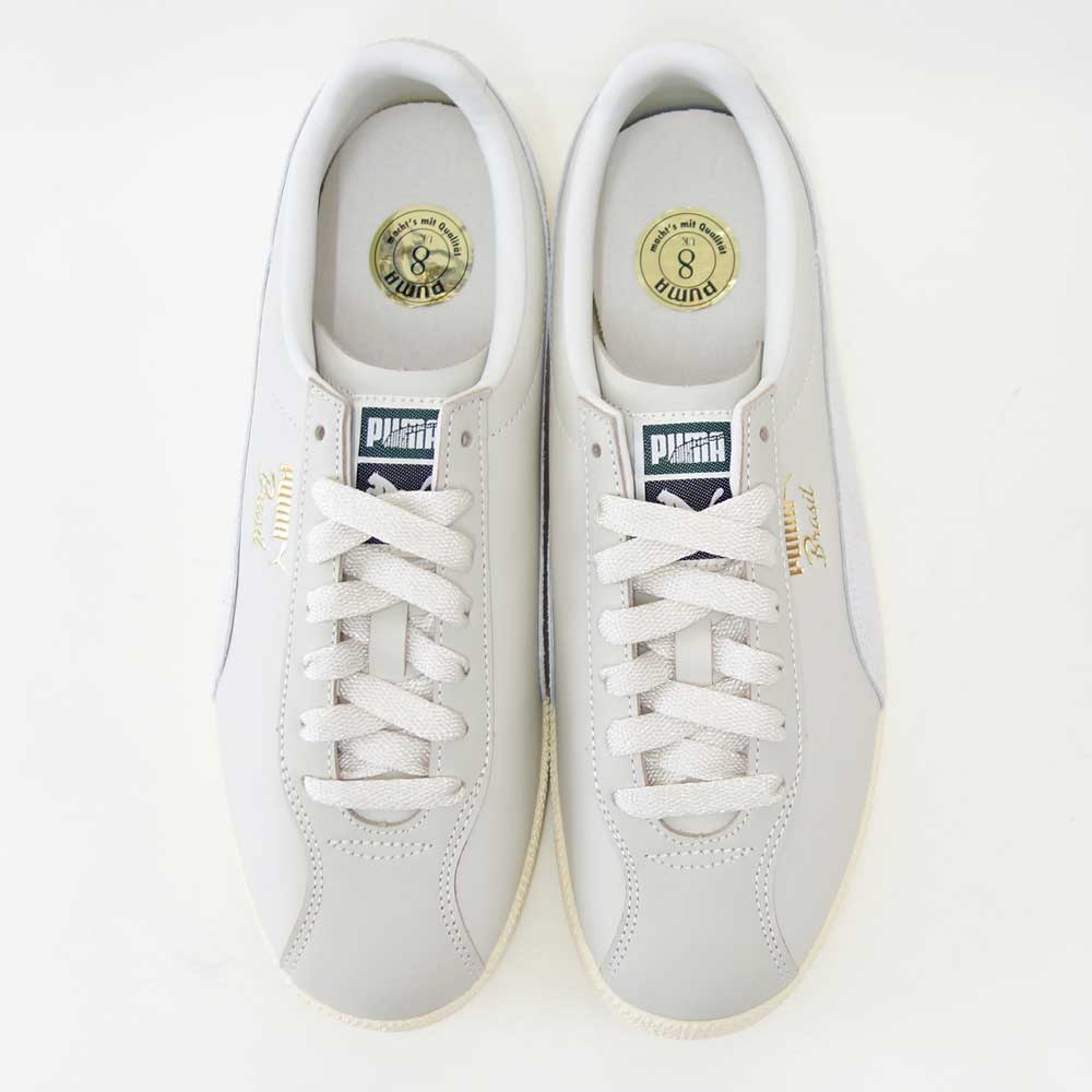 プーマPUMAブラジルTERRACEVIEWS40316701WarmWhite-VaporGray（メンズ）天然皮革ローカットスニーカーウォーキング「靴」