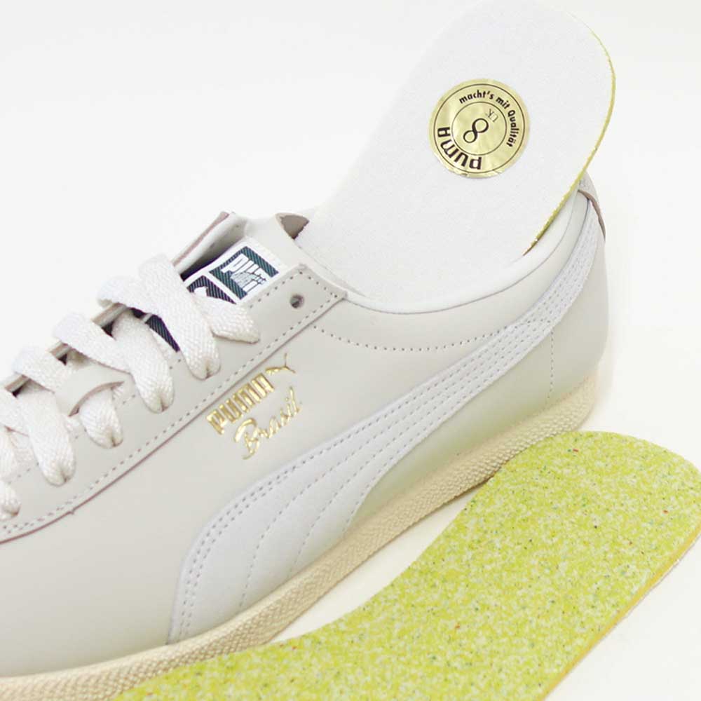 プーマPUMAブラジルTERRACEVIEWS40316701WarmWhite-VaporGray（メンズ）天然皮革ローカットスニーカーウォーキング「靴」