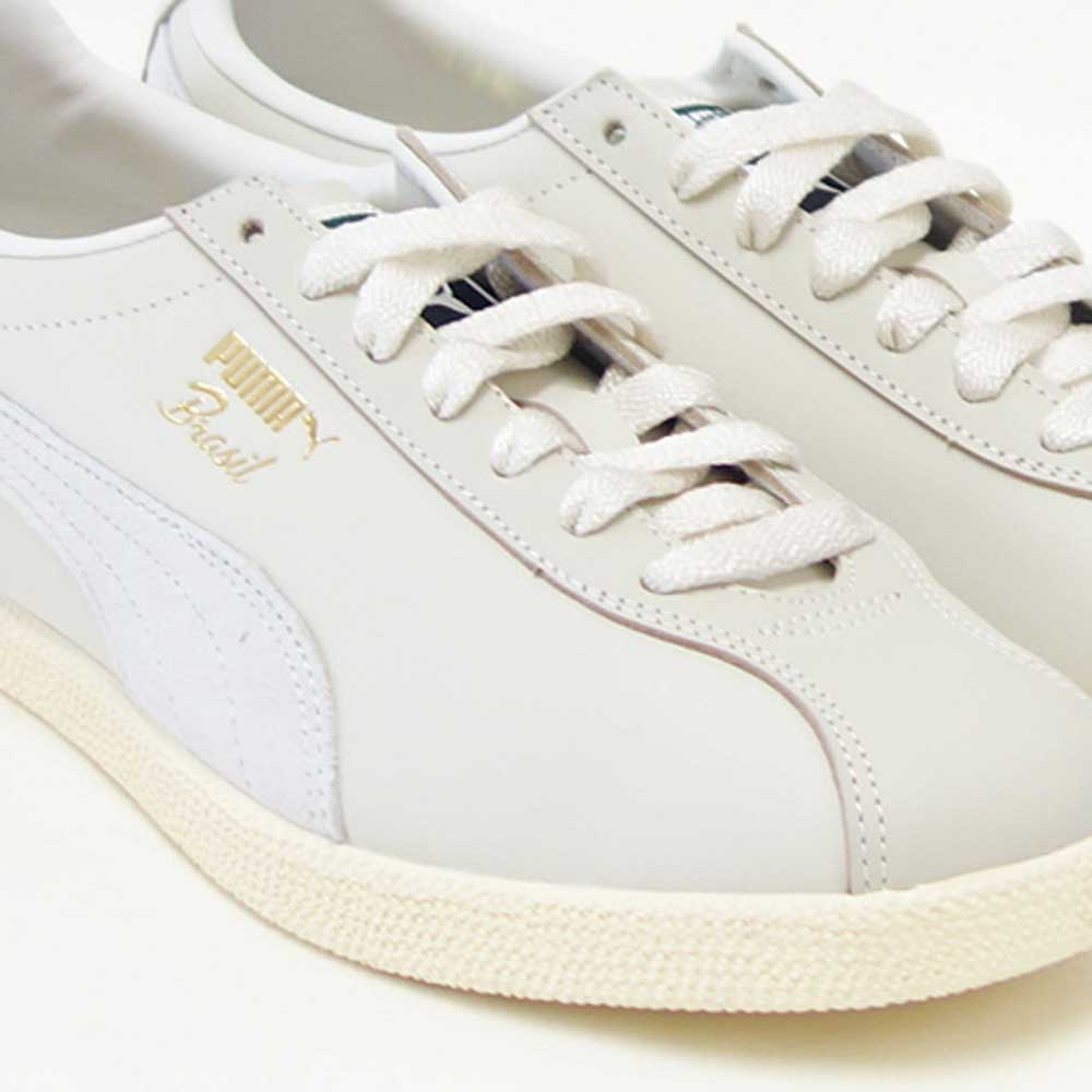 プーマPUMAブラジルTERRACEVIEWS40316701WarmWhite-VaporGray（メンズ）天然皮革ローカットスニーカーウォーキング「靴」