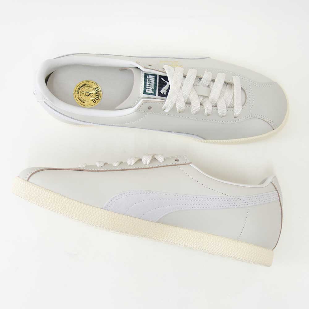 プーマPUMAブラジルTERRACEVIEWS40316701WarmWhite-VaporGray（メンズ）天然皮革ローカットスニーカーウォーキング「靴」