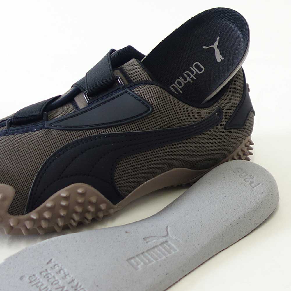 プーマPUMAモストロOGプライム40320639MatteBronze-PUMABlack（レディース）クイッククロージャシステムローカットスニーカー「靴」