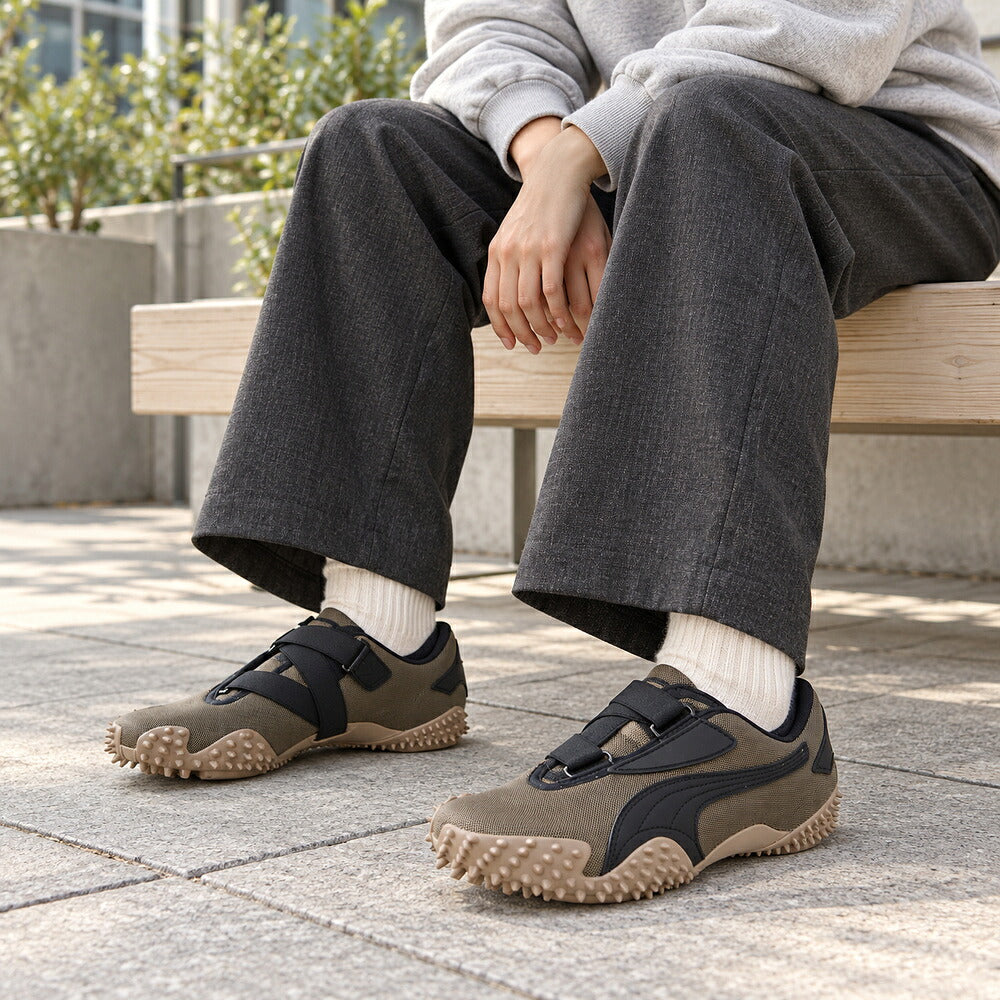 プーマPUMAモストロOGプライム40320639MatteBronze-PUMABlack（レディース）クイッククロージャシステムローカットスニーカー「靴」