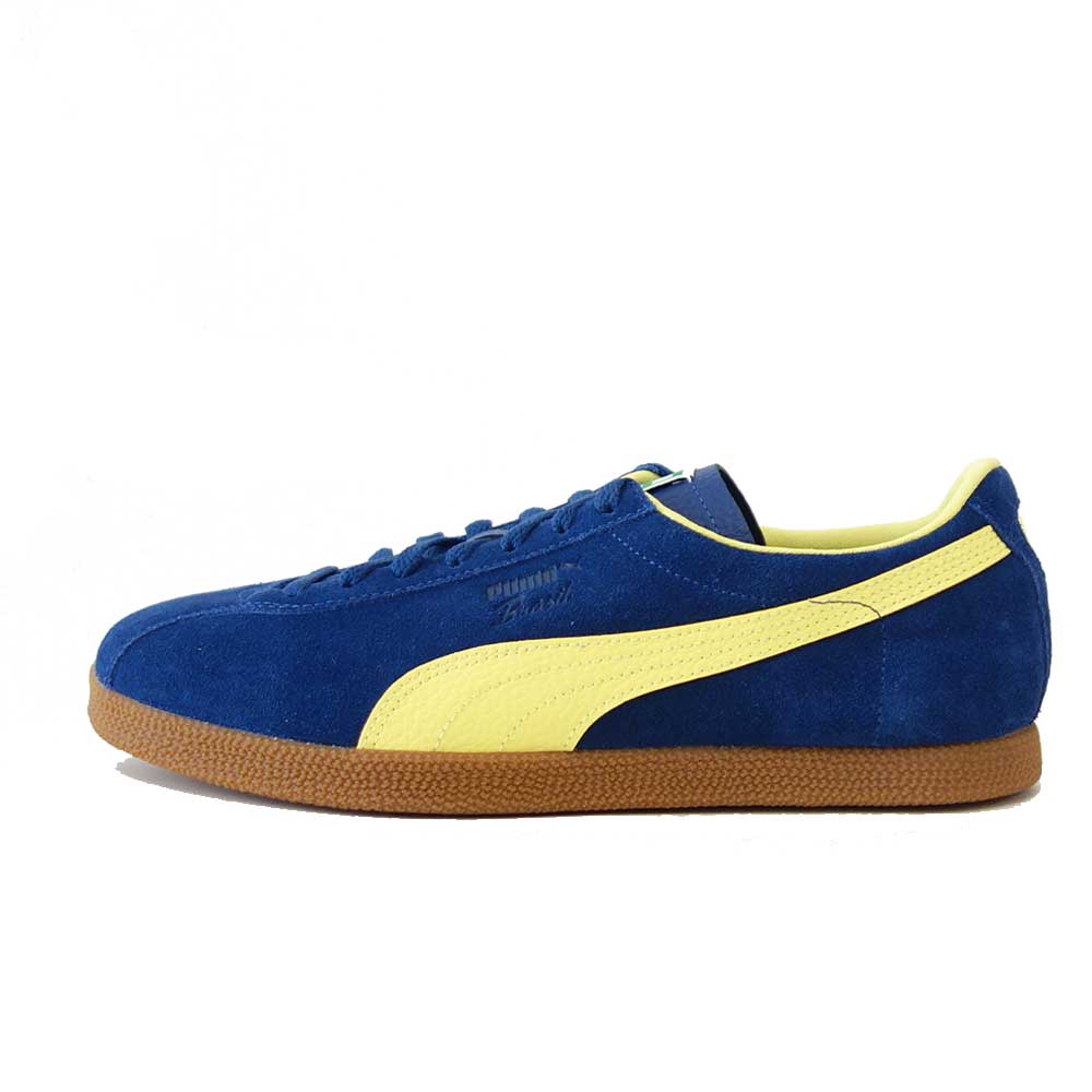 プーマ PUMA ブラジル LTH 40324609 Blue Jewel - Lemon Meringue（メンズ）天然皮革 ローカット スニーカー ウォーキング「靴」