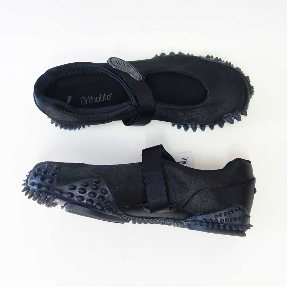 プーマPUMAモストロフェイサテン40336802PUMABlack-CoolDarkGray（レディース）メリージェーンローカットスニーカー「靴」