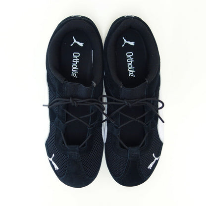 プーマPUMAスピードキャットGO40358901PUMABlack-PUMAWhite（レディース）スエード天然皮革ローカットスニーカーブラック「靴」
