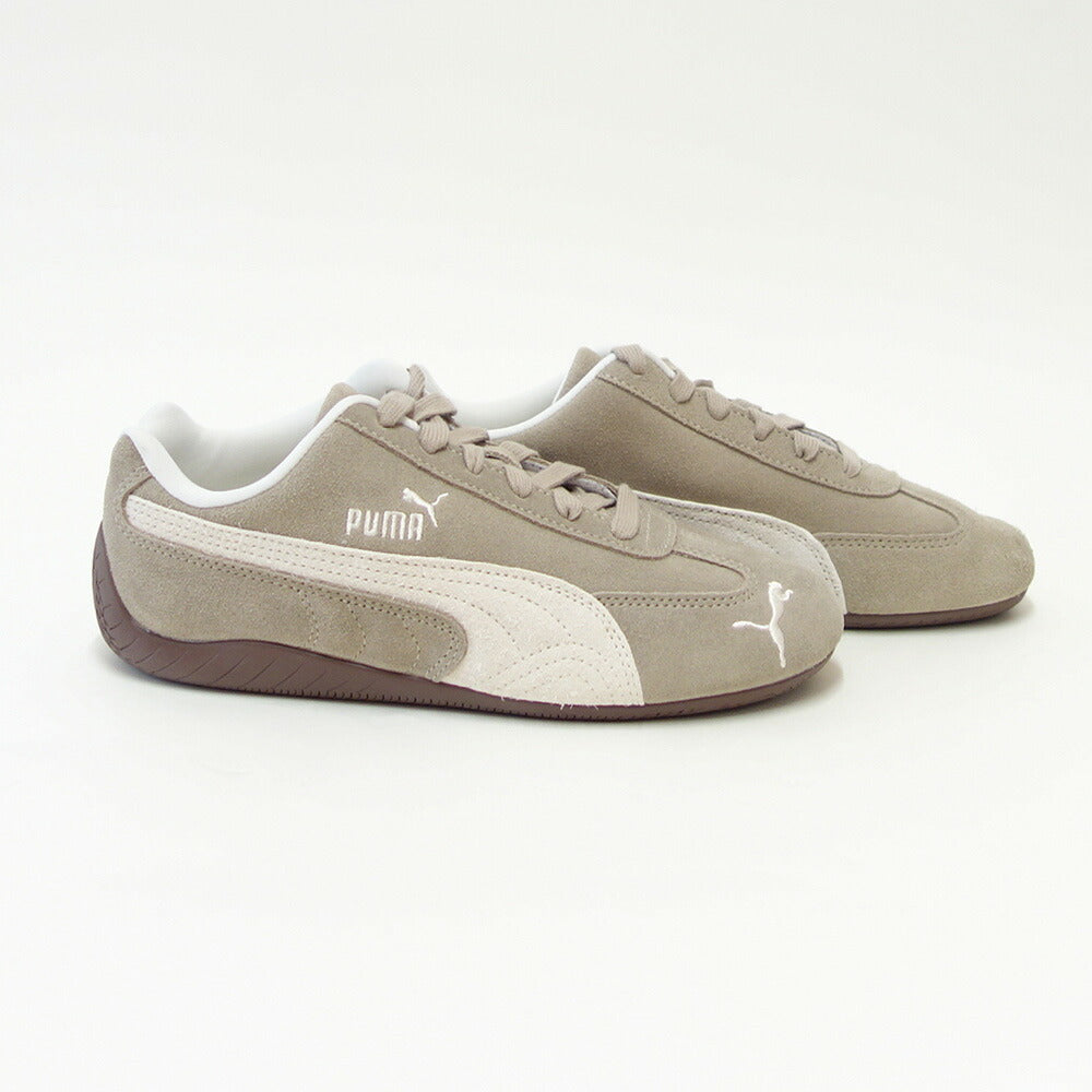 プーマPUMAスピードキャットELEVATEDW40361902IceCoffee-AlpineSnow（レディース）スエード天然皮革ローカットスニーカーストリートカジュアル「靴」
