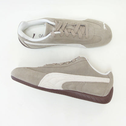 プーマPUMAスピードキャットELEVATEDW40361902IceCoffee-AlpineSnow（レディース）スエード天然皮革ローカットスニーカーストリートカジュアル「靴」