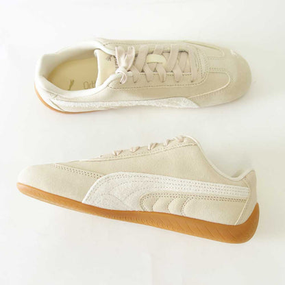 プーマPUMAスピードキャットELEVATEDW40361903CashewBrown-Gum（レディース）スエード天然皮革ローカットスニーカーストリートカジュアル「靴」