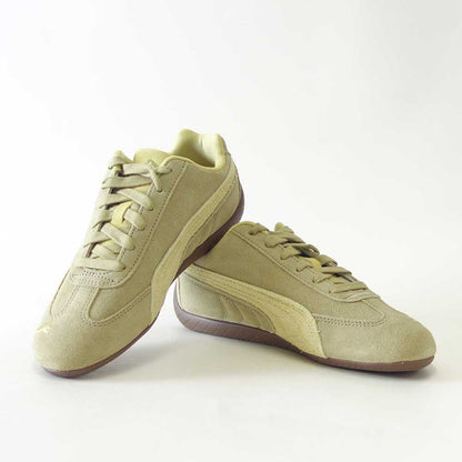プーマPUMAスピードキャットELEVATEDW40361904ChaiLatte-Gum（レディース）スエード天然皮革ローカットスニーカーストリートカジュアル「靴」