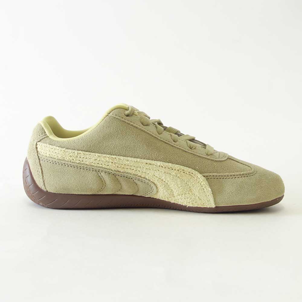 プーマPUMAスピードキャットELEVATEDW40361904ChaiLatte-Gum（レディース）スエード天然皮革ローカットスニーカーストリートカジュアル「靴」