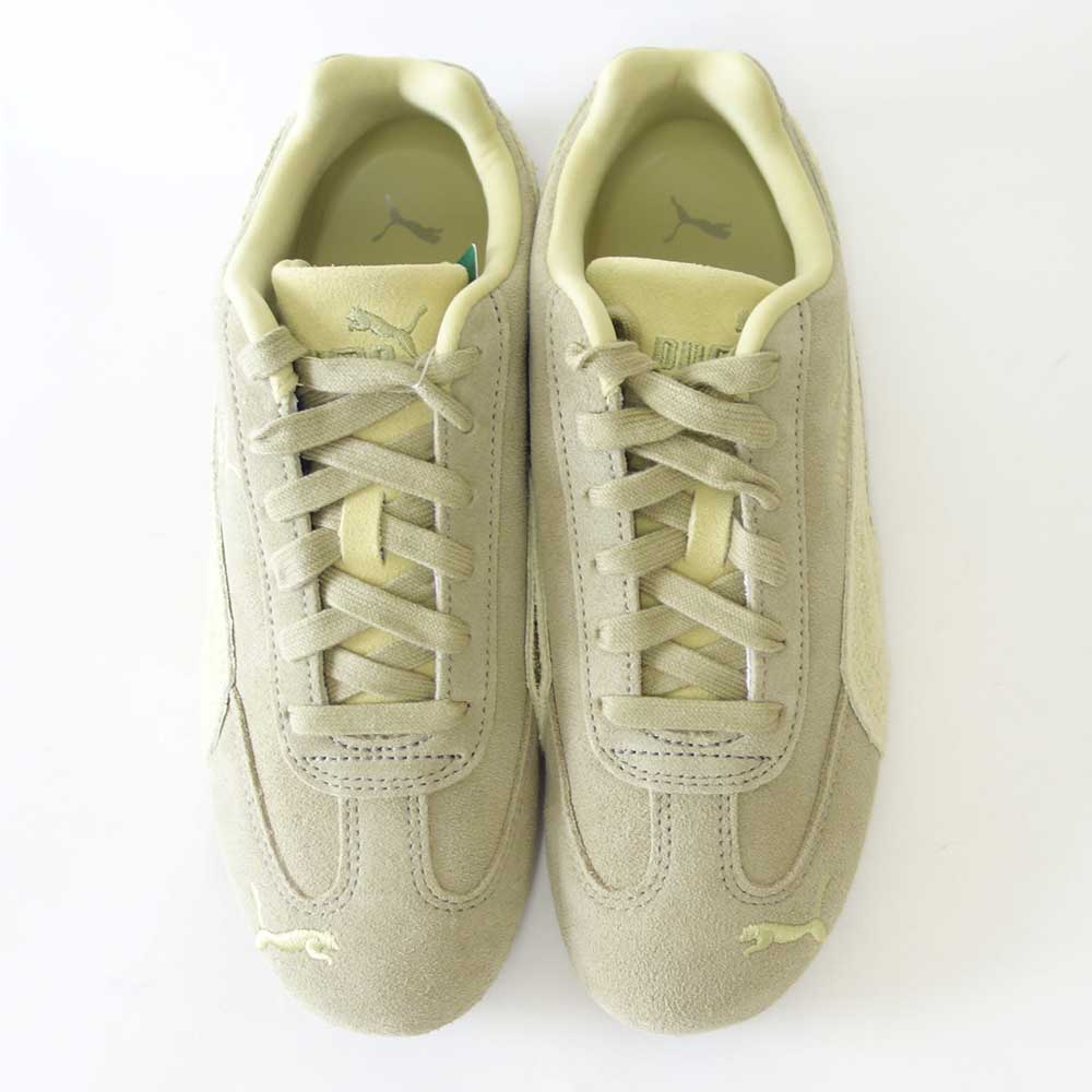 プーマPUMAスピードキャットELEVATEDW40361904ChaiLatte-Gum（レディース）スエード天然皮革ローカットスニーカーストリートカジュアル「靴」