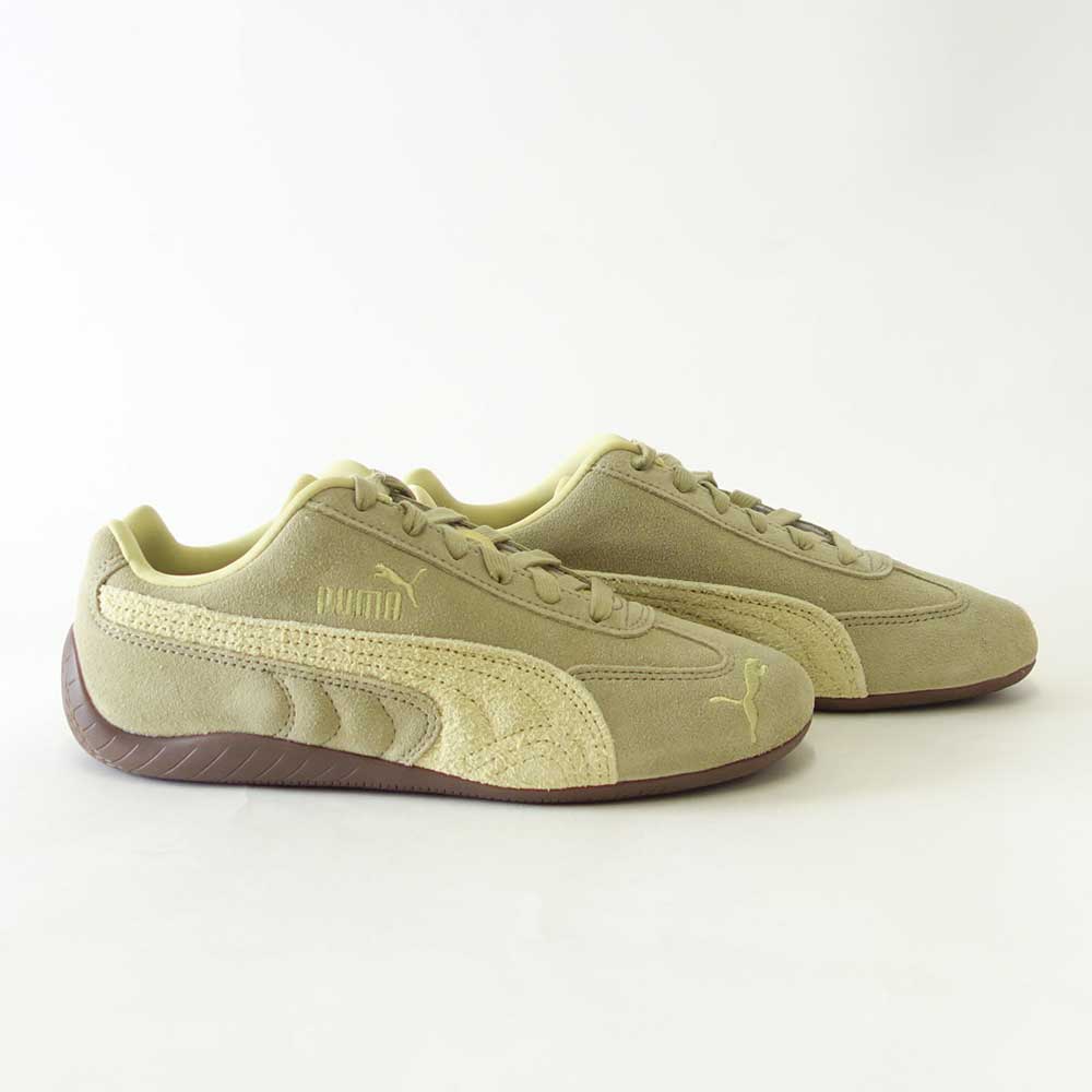 プーマPUMAスピードキャットELEVATEDW40361904ChaiLatte-Gum（レディース）スエード天然皮革ローカットスニーカーストリートカジュアル「靴」