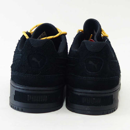 プーマPUMAパレルモアルピノファジー40369901ブラック-YellowSizzle（メンズ）天然皮革スエードローカットスニーカーウォーキング「靴」