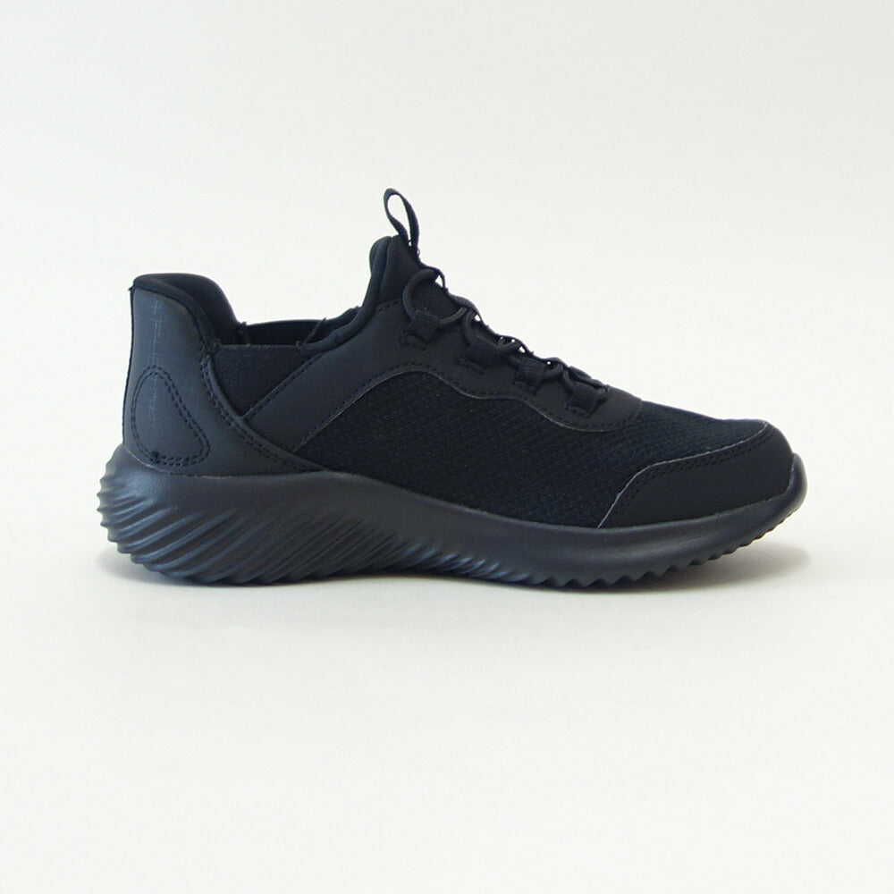スケッチャーズSKECHERSBOUNDERリスクバースト403822LBBKブラック（キッズ）メッシュ人工繊維スニーカーハンズフリー子供靴「靴」