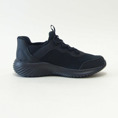 スケッチャーズSKECHERSBOUNDERリスクバースト403822LBBKブラック（キッズ）メッシュ人工繊維スニーカーハンズフリー子供靴「靴」