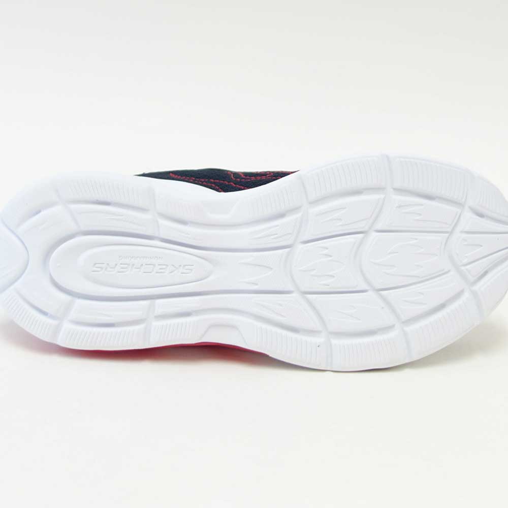 スケッチャーズSKECHERSサーモフラッシュ2.0-ヒートブリスク403898LBKRDブラック/レッド（キッズ）メッシュ人工繊維スニーカーハンズフリー子供靴「靴」