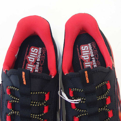 スケッチャーズSKECHERSサーモフラッシュ2.0-ヒートブリスク403898LBKRDブラック/レッド（キッズ）メッシュ人工繊維スニーカーハンズフリー子供靴「靴」