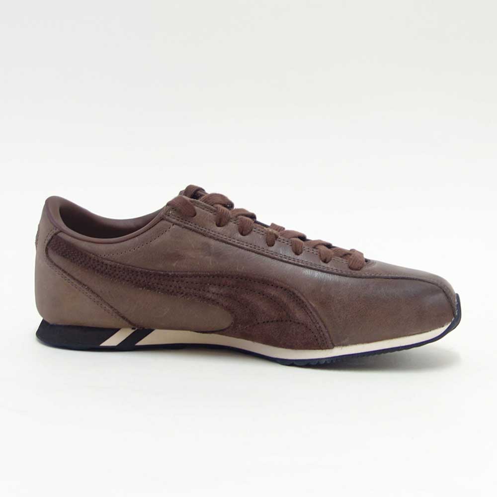 プーマPUMAスプリントプレミアム40508402EspressoBrown（メンズ）天然皮革ローカットスニーカーウォーキング「靴」