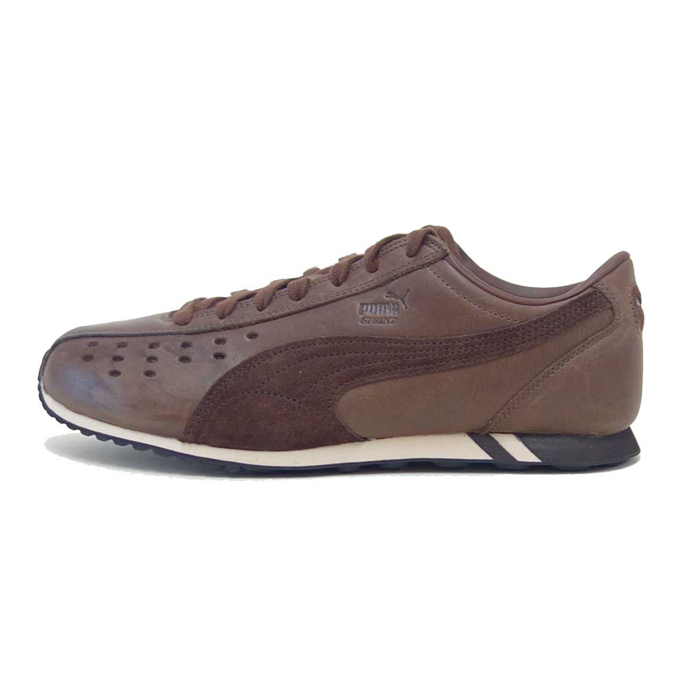 プーマ PUMA スプリント プレミアム 40508402 Espresso Brown（メンズ）天然皮革 ローカット スニーカー ウォーキング「靴」