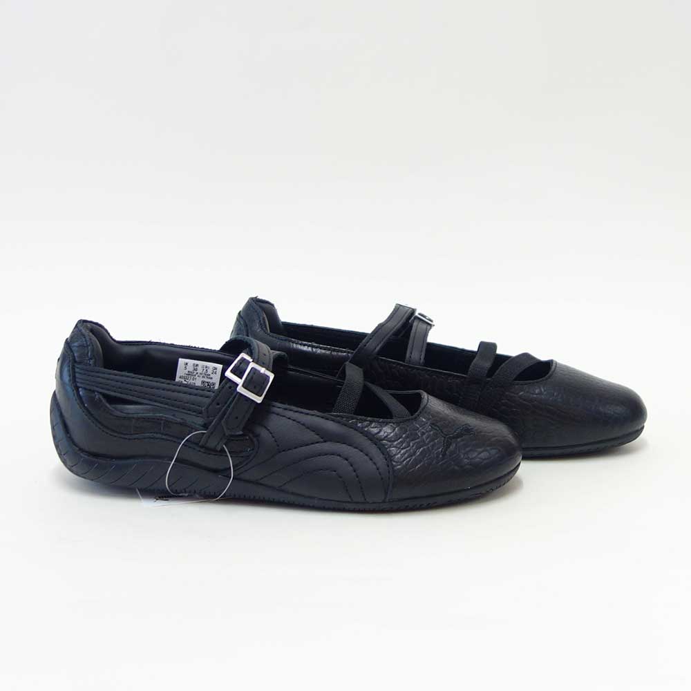 プーマPUMAスピードキャットBALLETCROC40532701PUMABlack（レディース）天然皮革バレエシューズスニーカー「靴」
