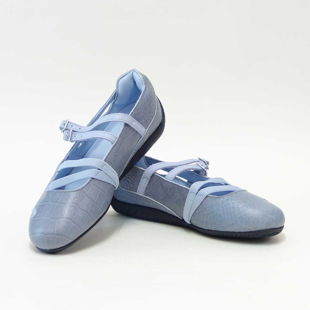 プーマPUMAスピードキャットBALLETCROC40532703SnowMountainBlue（レディース）天然皮革バレエシューズスニーカー「靴」